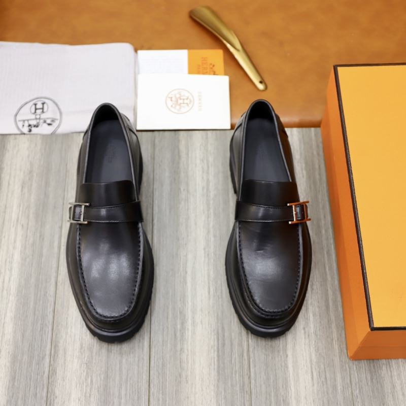 H**mes leather shoes